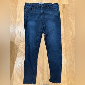 Wit & Wisdom Deep Indigo Skinny Jeans